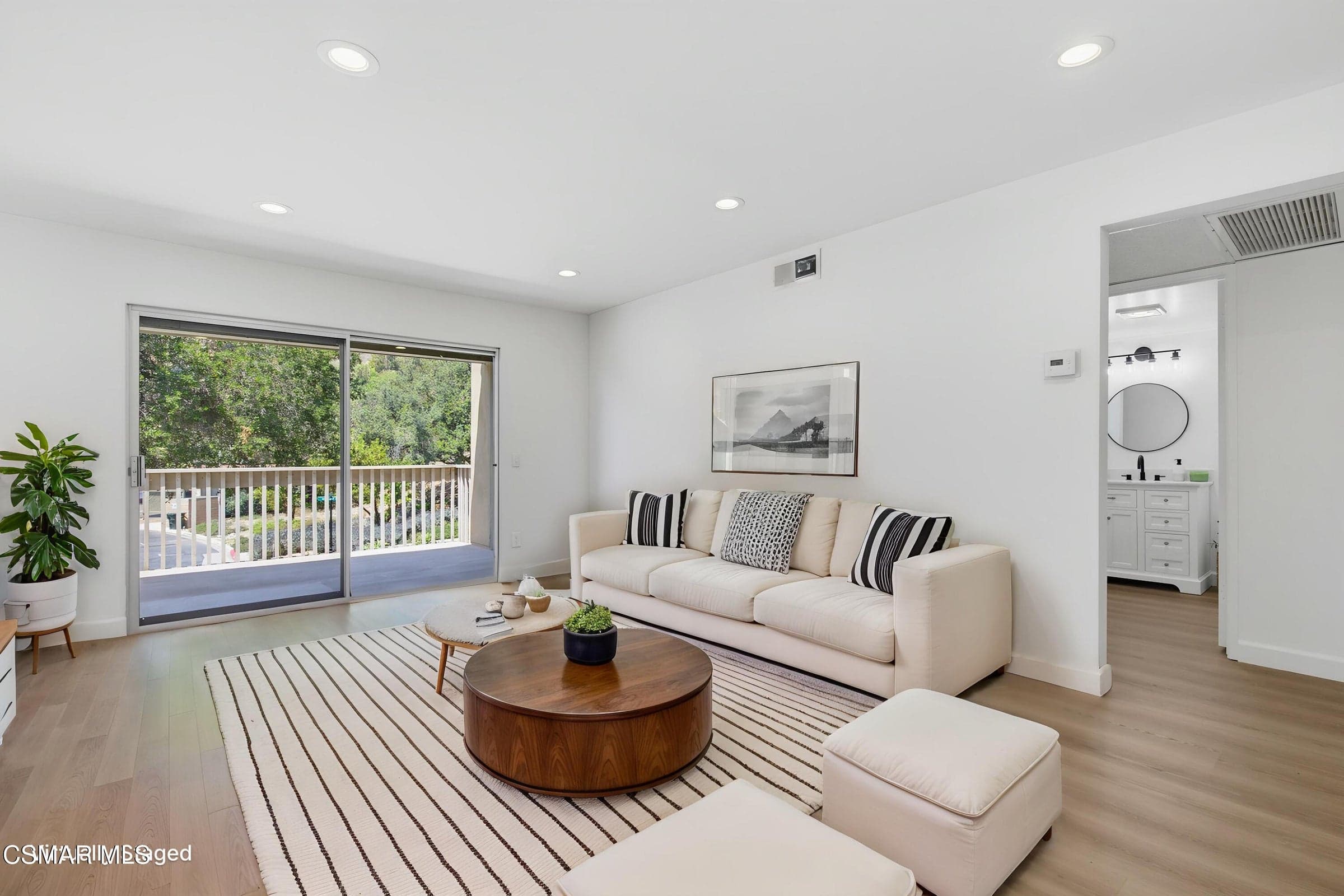 Living Room, Virtually Staged